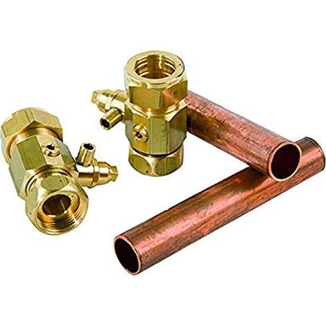 Kit saracinesche diritte R3/4" - Vaillant (1/3)