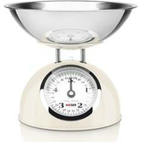 Haeger KS-CME.009A bilancia da cucina crema 5 kg
