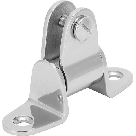 Charnière marine universelle en acier inoxydable 316 pour pont de bateau, fixation robuste (1/5)