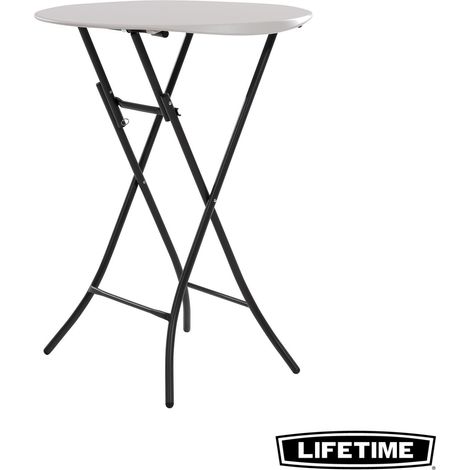 Lifetime Aktive Creme Table Haute Pliante 84 cm (1/5)