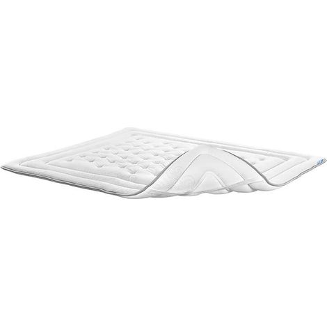 Topper Colchón Magnum Algodón Natural HR SuperSoft Confort Extra Suavidad Efecto Nube Transpirable Fijación Segura Altura 5 cm  105x190 cm
