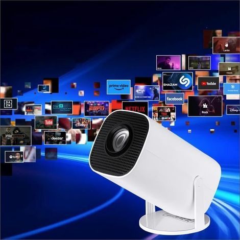(p30)Vidéoprojecteur Portable Android 1080P Full HD 1500Ansi Lumens avec 5G Wifi (1/4)