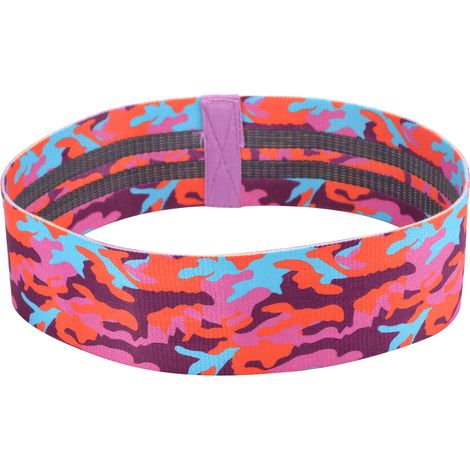 Bandes de résistance pour jambes et fessiers, élastiques de yoga antidérapants pour hanches et fessiers, fitness (M) (1/2)