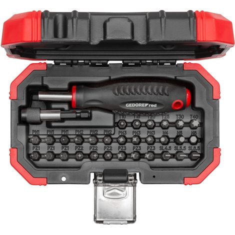 GEDORE RED 3301348 - Jeu d'embouts 1/4 32 pièces BMC , R33003032 (1/5)