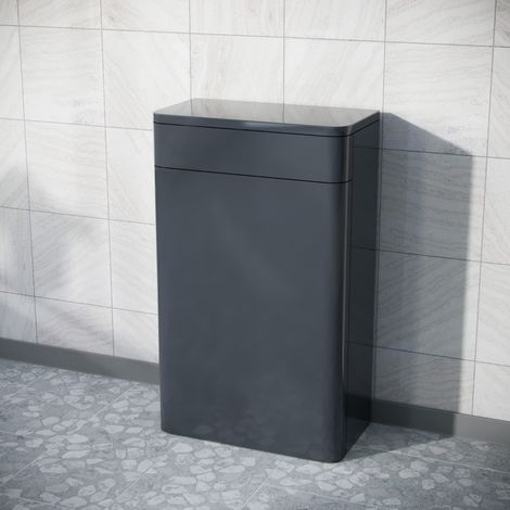 Afern 500mm BTW WC Unit Anthracite (1/4)