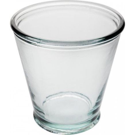 Gobelets coniques en verre recyclé 220ml (lot de 6) - Ref FU596 - Olympia (1/4)