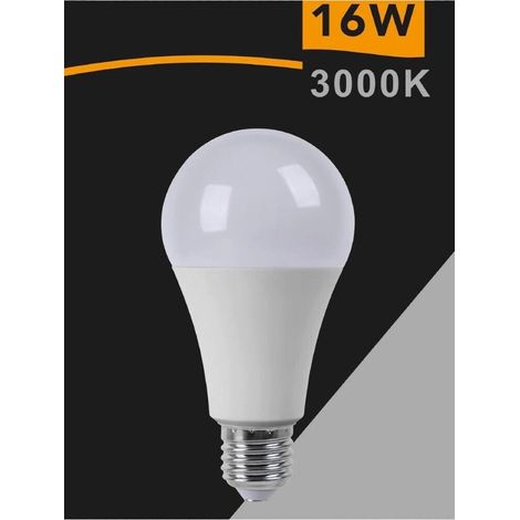 Lampadina Led 16 W Lampada Luce Calda 3000k E27 A70 (1/3)