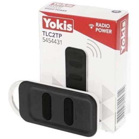 Télécommande double canal Yokis, YOKIS, modèle : TLC2TP (1/3)