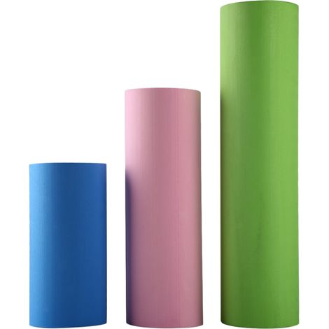 Rouleau de mousse de Yoga EVA haute densité, outil d'auto-Massage musculaire pour gymnastique, Pilates, Fitness, 30cm / 45cm 60cm (1/5)