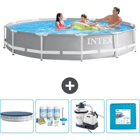 Prism Frame Pool Rund - 366x76 cm - 5-teilig SCB60 (1/5)