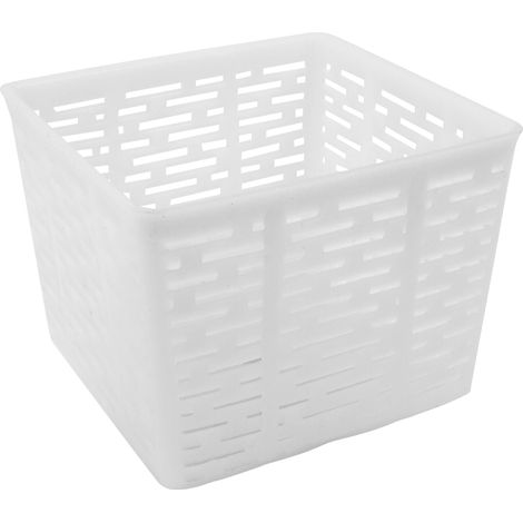 Stampo quadrato per formaggio 11x11x8,5 cm per 500 g (1/4)