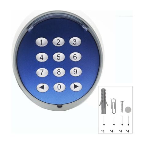 El teclado inalámbrico abre automáticamente la puerta, el sistema de entrada con teclado de puerta de control remoto de 433,92 MHz abre automáticamente la puerta, el panel de contraseña digital contro