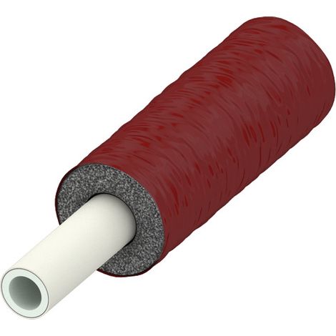 Tece flex Verbundrohr Pe-Xc/Ai/Pe-Rt vorgedämmt, Dimension 16mm, RS 9mm (1/2)