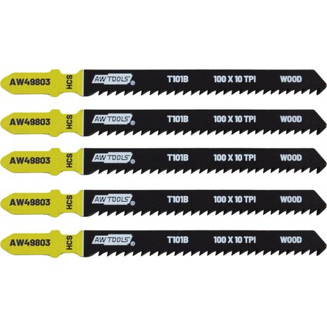 AWTOOLS BRZESZCZOT DO WYRZYNARKI 100mm T101B /5szt. /DREWNO