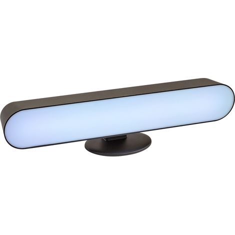 Lampada RGB con telecomando USB ricaricabile nera LED 3W Rabalux (1/4)