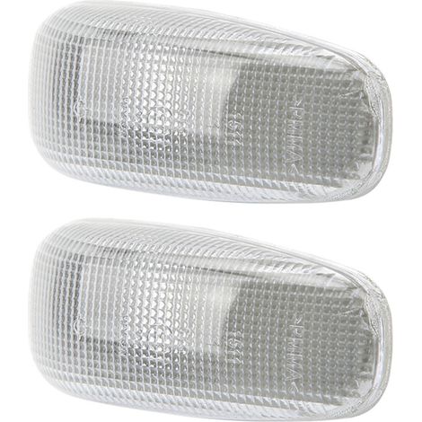 Lot de 2 feux de position latéraux blancs (référence 2108200921) pour Mercedes-Benz Vaneo W414 (2002-2005). (1/5)