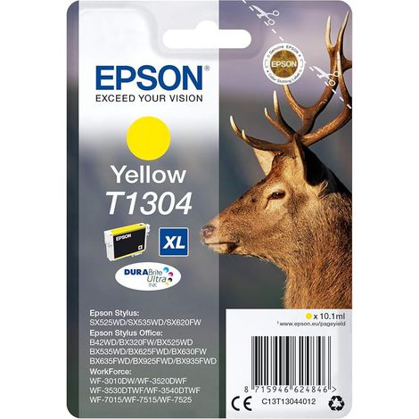 Epson Stag T1304 cartouche d'encre 1 pièce(s) Original Rendement élevé (XL) Jaune (1/3)