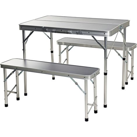 Ensemble Camping Pliant Table Et Tabourets Pliants Compacts - Redcliffs (1/2)