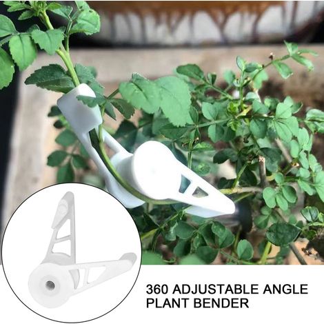 30 Pièces Attaches de Plantes Réglables à 360°, Formateur de Tiges pour Culture en Bas Stress, Support pour Branches (1/5)
