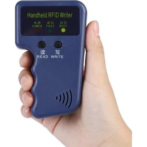 Duplicateur portable - NIM - RFID 125 KHz - 5 étiquettes - Antenne intégrée - Utilisation facile (1/3)