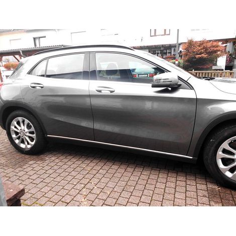 Mercedes GLA - Bandes de protection chromées pour portes latérales