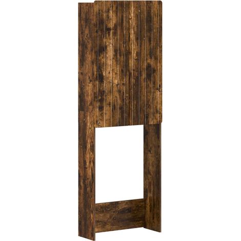 Toilettenschrank ZWOLLE Raucheiche 66 x 25,5 x 190 cm vidaXL (1/5)