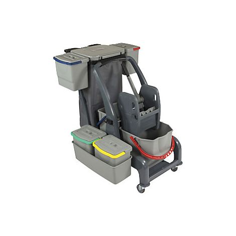 kaiserkraft  Carrello di pulizia CombiX PRO  1 secchio da 18 l