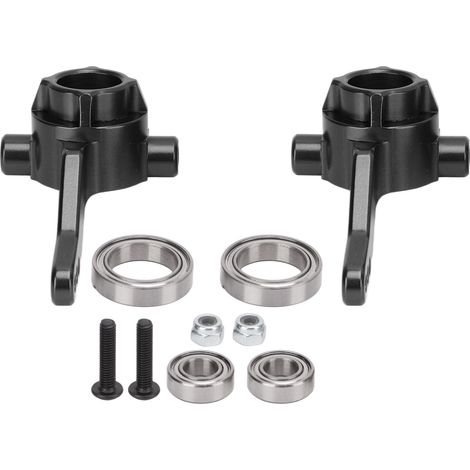 1 Paire de Porte-fusées Avant en Alliage d'Aluminium pour ARRMA Typhon 1/10, Pièces Améliorées RC (1/5)
