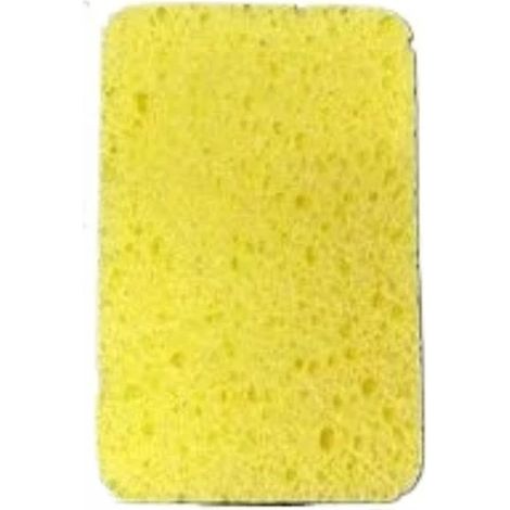 (Éponge - 1 pièce) Distributeur de savon à double pompe 3 en 1 avec boîte de rangement pour éponge, idéal pour l'évier et le plan de travail. Solution de nettoyage compacte. (1/5)