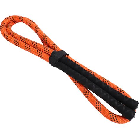 Corde d'entraînement pour swing de golf - Améliore la vitesse, la puissance et le rythme du swing - Équipement d'entraînement de golf en polyester orange et noir (1/5)