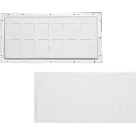Panneau LED CCT 60x30cm BLANC 30W - 3000K/4000K/6000K (Pack de 2) - Pack de 2 - SILUMEN (1/5)