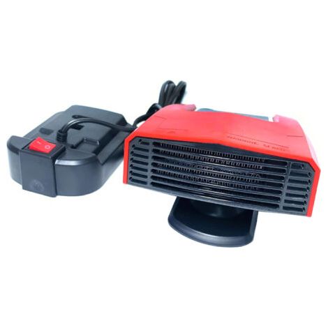 QORVA- Chauffage d'espace adapté à la batterie de la série Makita, chauffage efficace, ventilateur silencieux, voiture d'atelier