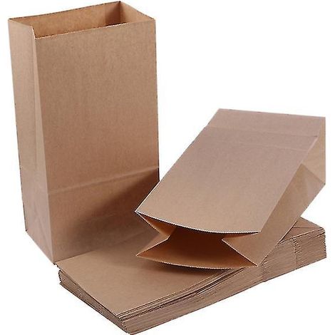 50 sachets cadeaux en papier kraft