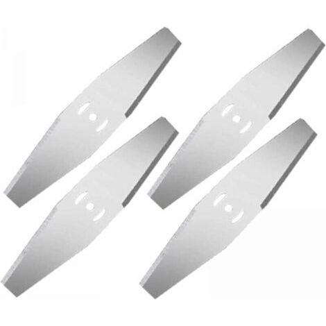 Remplacement des Têtes de Lame de Coupe-Herbe Tondeuse à Gazon Lames de Débroussailleuse Têtes de Lame De Désherbant(Blade x 4) (1/5)