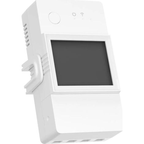 Compteur intelligent SONOFF POWR320D avec écran LCD , 20A , Commande vocale et historique (1/5)