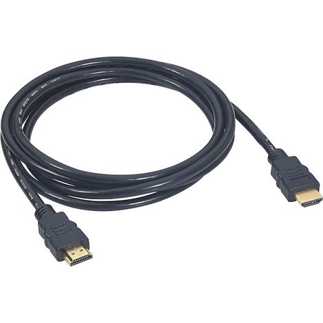 Cordon d'alimentation HDMI - mâle / mâle - 3 m - noir - LEGRAND