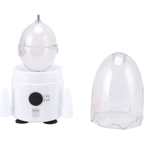 Spinner à œufs rechargeable, fond en silicone, matériau ABS de qualité alimentaire, doré, pour la maison, 15 W, 5 V, blanc (1/5)