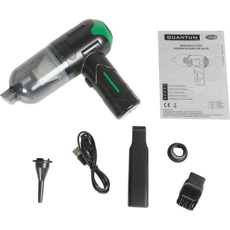 MAGNETI MARELLI Aspirapolvere per Auto Ricaricabile USB 7.4V 60W Potente (1/5)