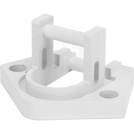 Pied inférieur de auvent de camping-car pour Sunchaser II en aluminium haute résistance, fixation arrondie compatible Dometic (1/5)