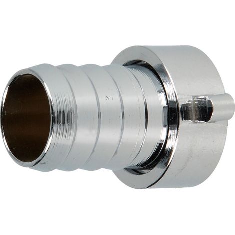 Raccord pour flexible 3/4’’ FF x embout 3/4'' laiton chromé