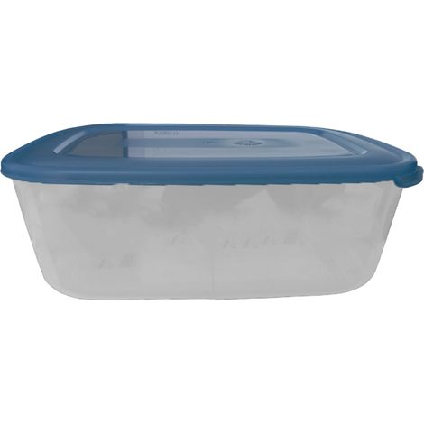 Contenitore Rettangolare Sottovuoto grande 10 Litri con Coperchio Uso Alimentare e professionale 39x30x13 cm idoneo al Frigo e Lavastoviglie (1/4)