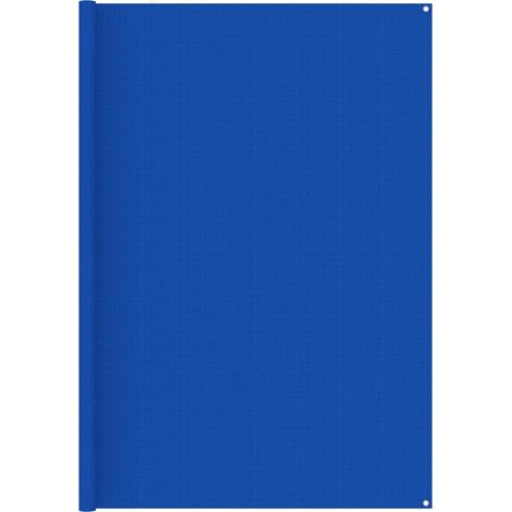vidaXL Tapis de tente 250x200 cm Bleu PEHD