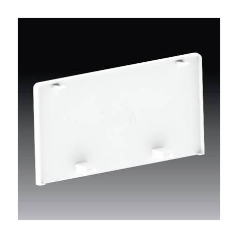pieza final de canaleta kopos 8221hb pvc 130x6 mm