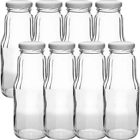 Bouteilles de jus Tragar avec bouchon 300 ml x 8 pièces (1/4)