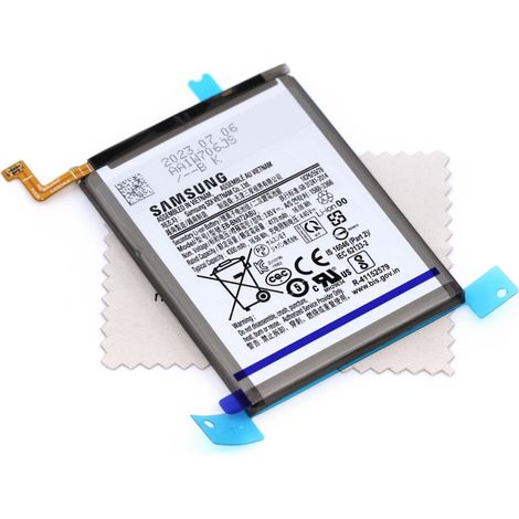 Batterie pour d'origine Samsung EB-BN972ABU pour Samsung Galaxy Note 10 Plus (N975F), Galaxy Note 10 Plus 5G (N976B) avec Chiffo