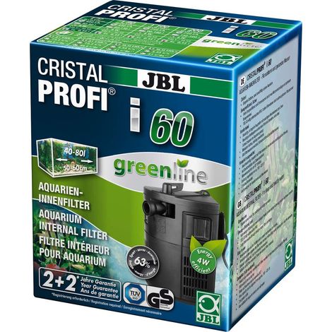 JBL CristalProfi i60 greenline - Filtro interno a ridotto consumo di energia per acquari da 40 a 80 l (1/5)