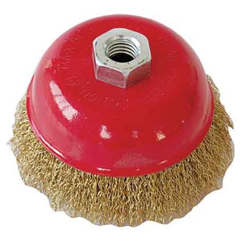 SPAZZOLA A TAZZA IDEAL STAR Ø 100 mm - IDEAL STAR