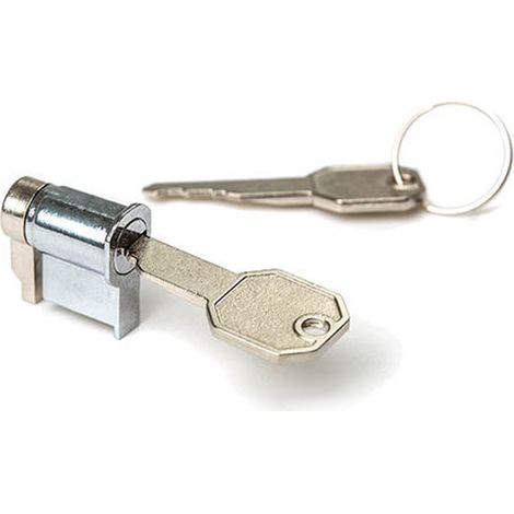 Serrure à clé pour coffret Silver (1/2)