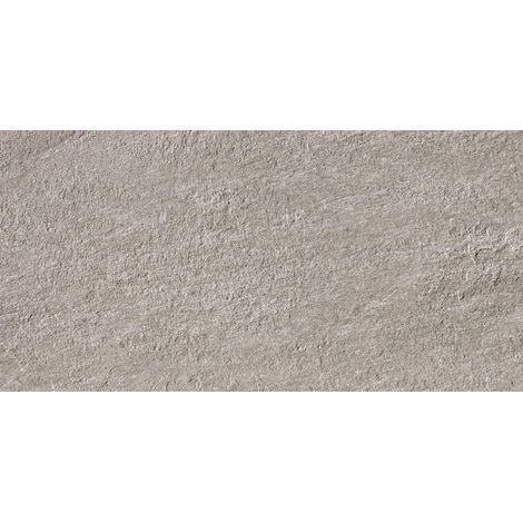 Carrelage effet Pierre Quartzite Gris Silver 60x30x0,9 cm Mat Teravio - Sol et mur intérieur (vendu par carton de 1,26 m²) - RO'MA CARRELAGE