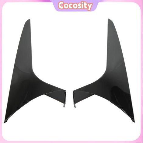 Cocosity Aileron latéral de lunette arrière Aileron de Lunette Arrière, 1 Paire de Becquet de Séparateur de Lunette moto jantes (1/5)